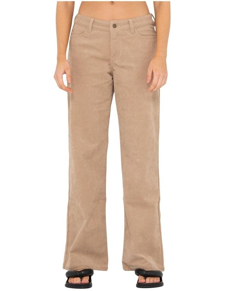 Rusty The Secret Low Rise Cord Pant in Oatmeal 6