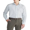Van Heusen Black Label Tailored Long Sleeve Kensington Shirt in Grey 42-90