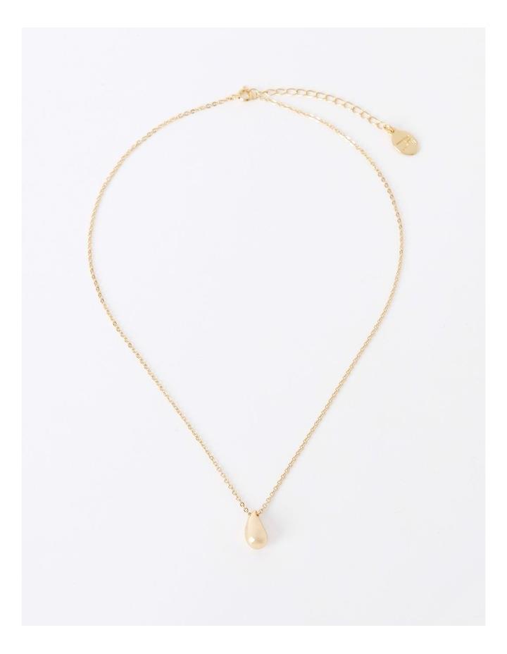 Trent Nathan Tear Drop Necklace in Gold
