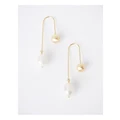 Trent Nathan Pearl Drop Earring in Pearl