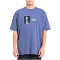 Thrills Lucky Strike Oversize Fit Tee in Blue Rinse Blue S