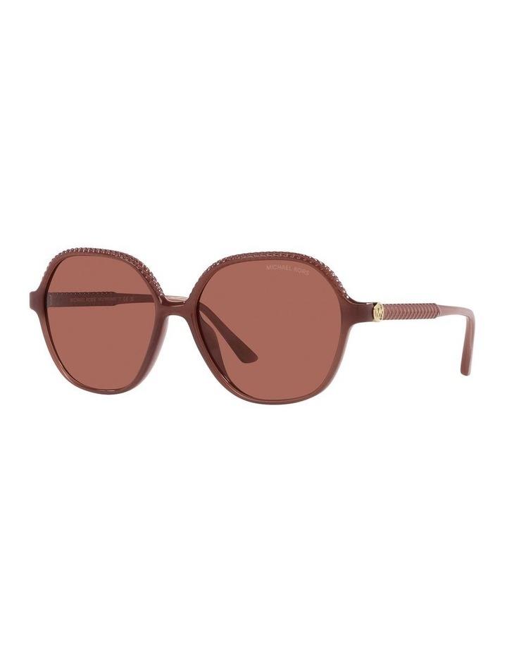 Michael Kors Bali Brown Polarised Sunglasses in Brown One Size