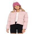 Rusty Floreat Puffer Jacket in Pink 12