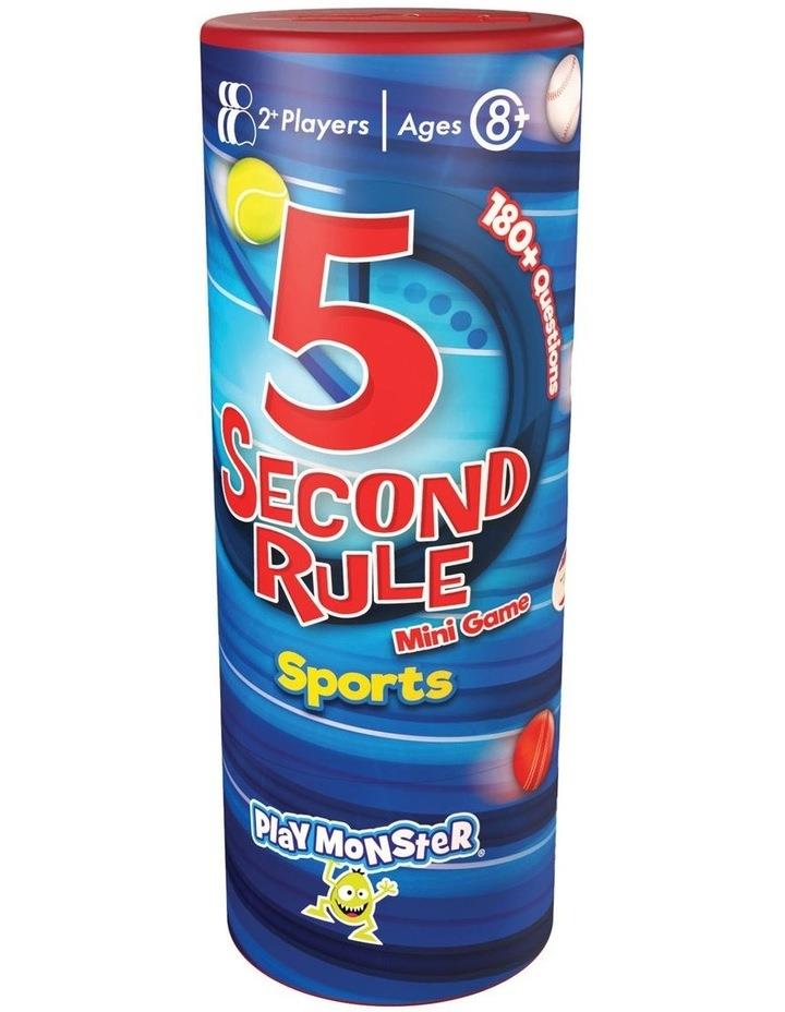Board Games 5 Second Rule Mini Game Sports Assorted