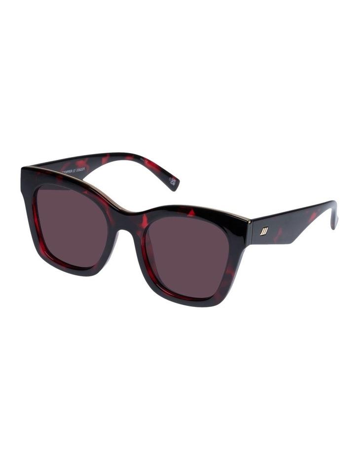Le Specs Showstopper Sunglasses in Cherry Tort Brown