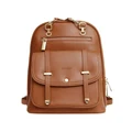 Belle & Bloom Ave Leather Backpack in Camel