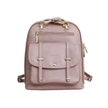 Belle & Bloom Ave Leather Backpack in Dusty Pink