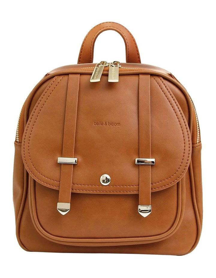 Belle & Bloom Camila Leather Backpack in Brown