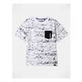 Bauhaus Print T-Shirt in White 12