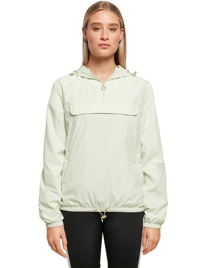 Urban Classics Basic Pull Overactive Jacket in Light Mint XL