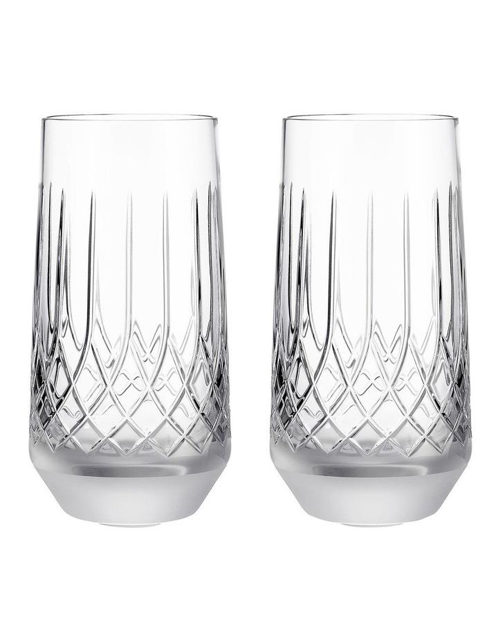 Waterford Lismore Arcus Hiball 455ml Set of 2 in Clear