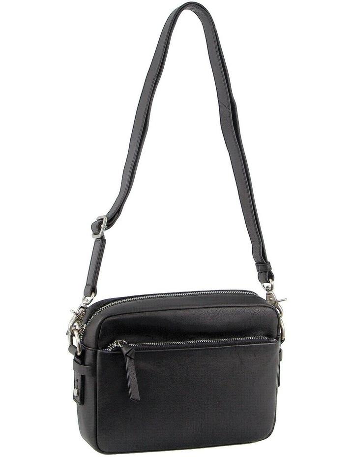 GAP Leather Cross-Body Bag in Black