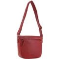 GAP Leather Cross-Body Handbag in Red