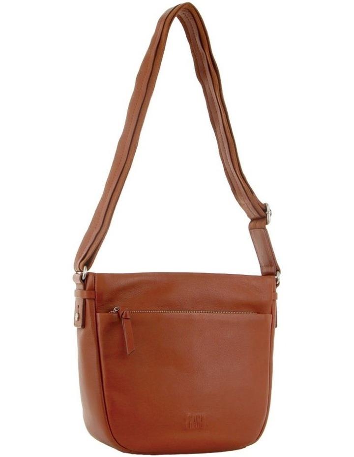 GAP Leather Cross-Body Handbag in Tan