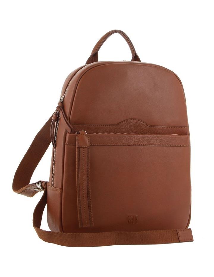 GAP Leather Travel/Computer Backpack in Tan