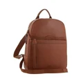 GAP Leather Travel/Computer Backpack in Tan