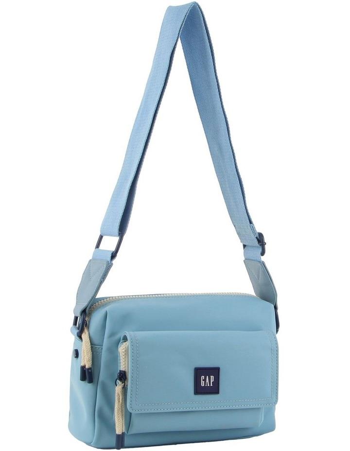GAP Nylon Travel Cross-Body Bag in Light Blue Lt Blue