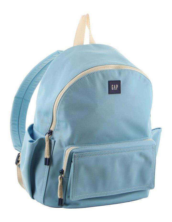 GAP Nylon Travel Backpack in Light Blue Lt Blue