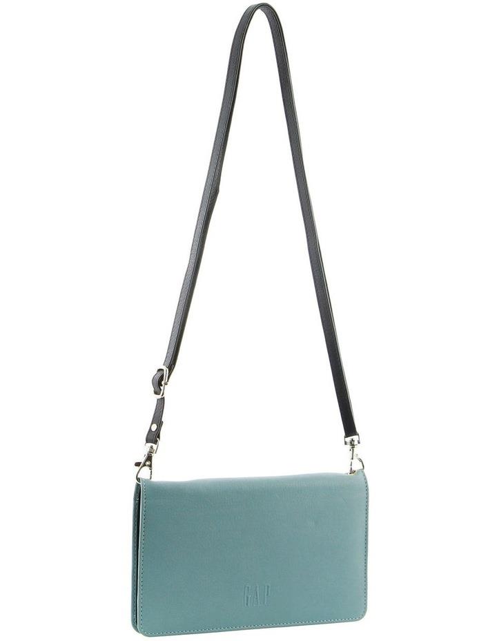 GAP Leather Wallet/Organiser Bag in Light Blue Lt Blue