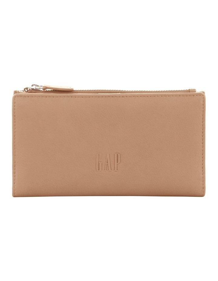 GAP Leather Slimline Bi-Fold Wallet in Blush