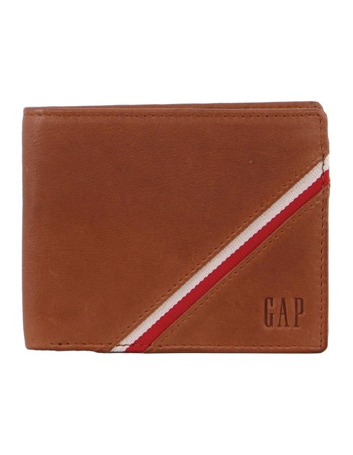 GAP Leather Slimline Bi-Fold Wallet in Tan Brown