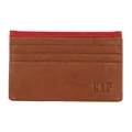 GAP Leather Card Holder in Tan Brown