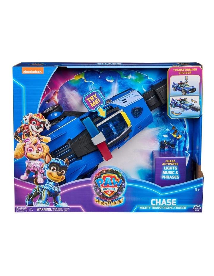 Paw Patrol The Mighty Movie Chase Mighty Transforming Cruiser in Blue