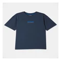 Bauhaus Essentials Print T-Shirt in Indigo 10