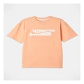 Bauhaus Essentials Print T-Shirt in Orange 8