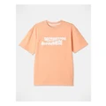 Bauhaus Essentials Print T-Shirt in Orange 10