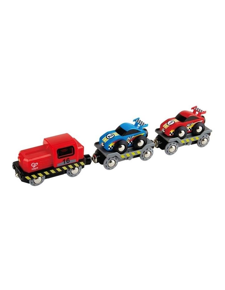 Hape Race Car Transporter Toy Assorted