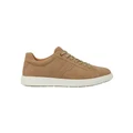 Hush Puppies Gravity Sneaker in Taupe Suede Taupe 10