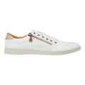 Hush Puppies Mimosa Perf Sneaker in White/Copper White 7
