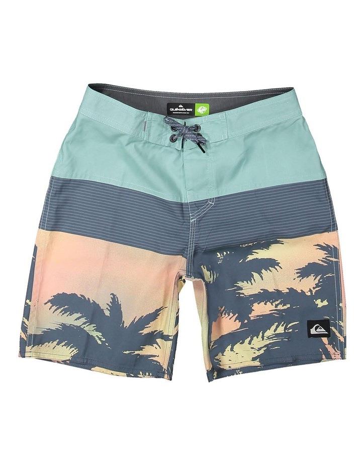Quiksilver Everyday Panel 16" Boardshorts 8-16 in Pastel Turquoise Lt Green 16