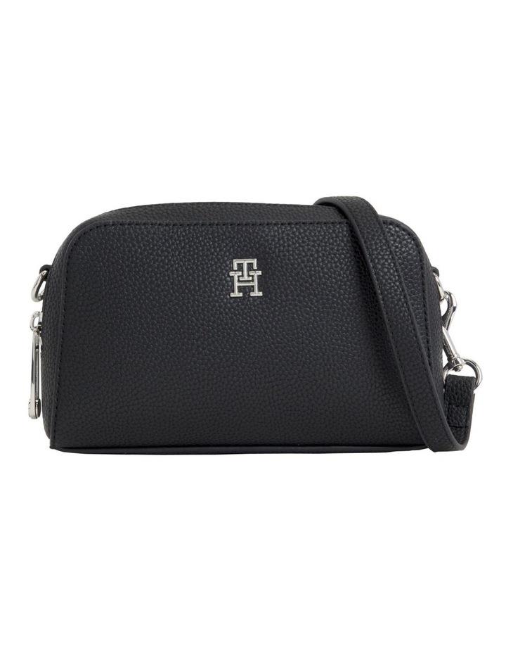 Tommy Hilfiger Emblem Crossover Bag in Black