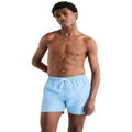 Tommy Hilfiger Signature Logo Mid Length Swim Shorts in Blue S