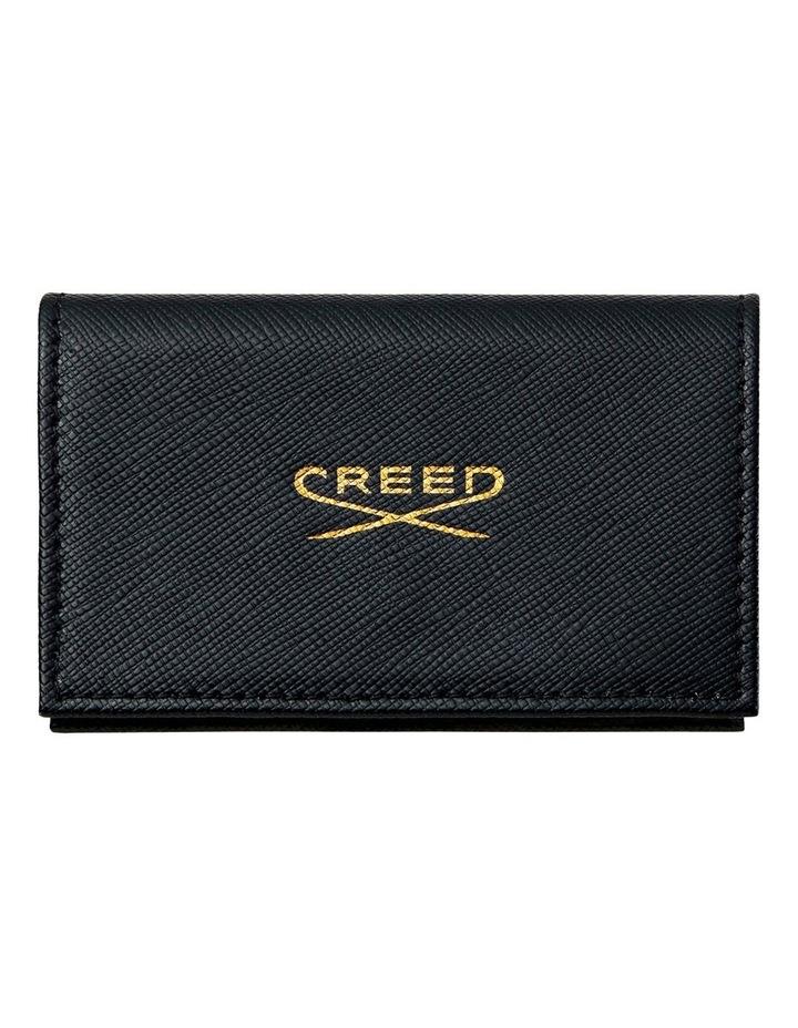 Creed Black Leather Sample Wallet