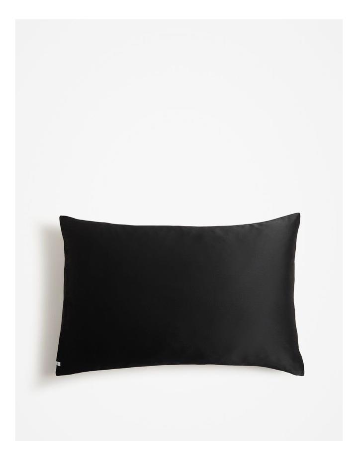 Country Road Silk Pillowcase in Dark Grey Charcoal Ns