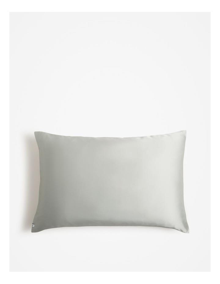 Country Road Silk Pillowcase in Pale Grey Ns