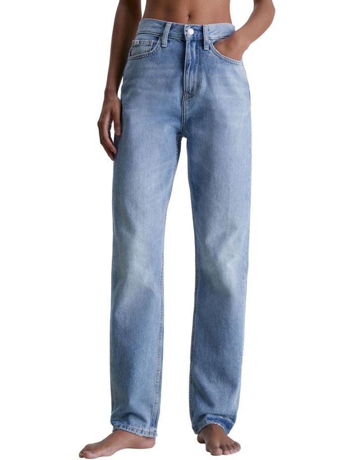 Calvin Klein Jeans Authentic Slim Straight Jeans in Denim Medium Mid Blues 27/30
