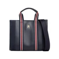 Tommy Hilfiger Small Corporate Tote Bag in Blue Black