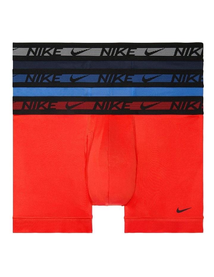 Nike Dri-Fit Ultra Stretch Micro Trunk 3 Pack in Multi Assorted XS