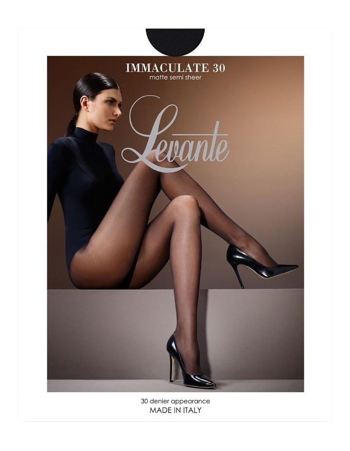 Levante Immaculate 30 Pantyhose in Nero Black Tall