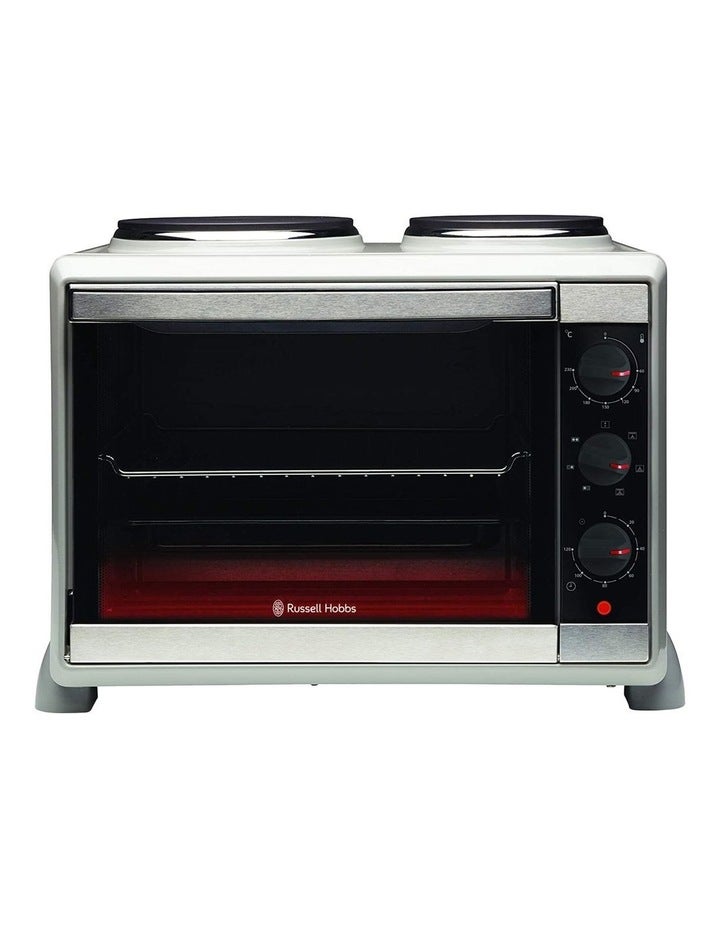 Russell Hobbs Compact Kitchen Toaster Oven Silver