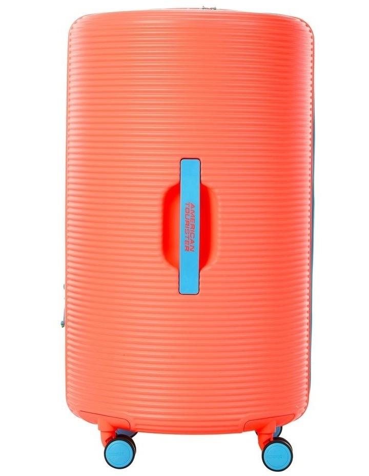 American Tourister Rollio 75cm Spinner Bag in Coral/Blue Coral