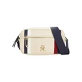Tommy Hilfiger Iconic Signature Recycled Camera Bag in Sugarcane White