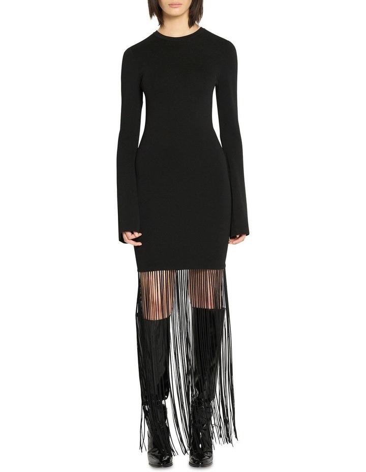 Sass & Bide Tangled Beauty Knit Dress in Black L