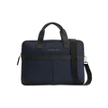 Tommy Hilfiger Elevated Nylon Computer Bag in Space Blue Navy One Size