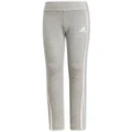 Adidas Essentials Leggings in Medium Grey Heather Grey Marle 3-4