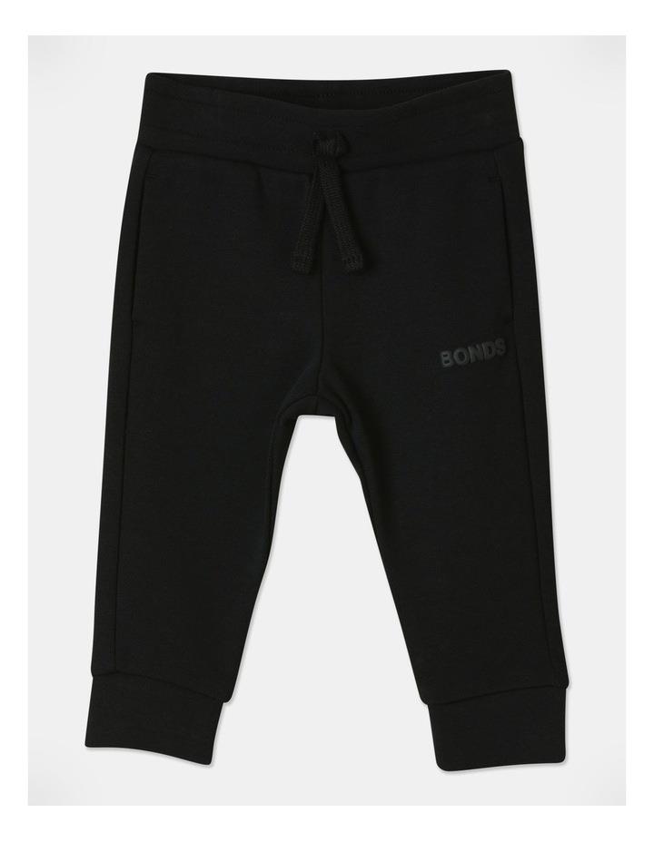 Bonds Baby Tech Sweats Trackie Pant in Black 1